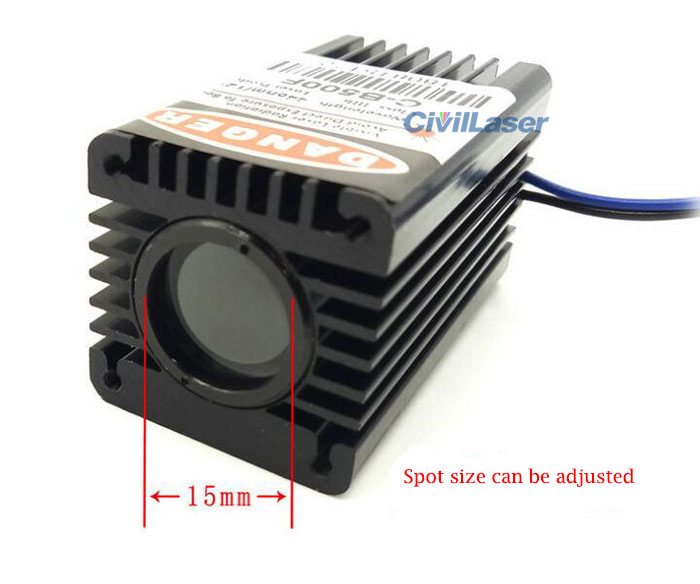 650nm thick laser module